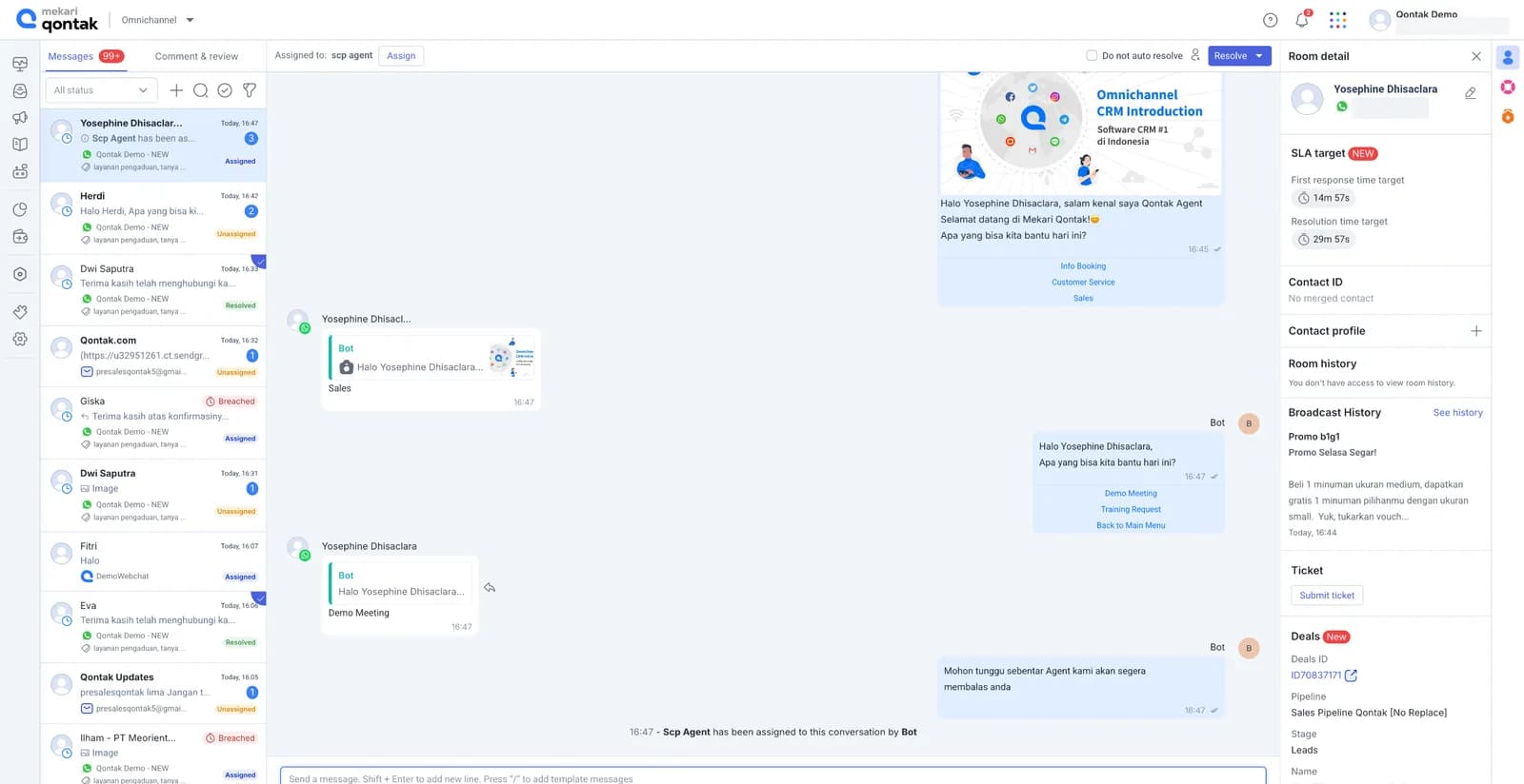 Zendesk sales workspace